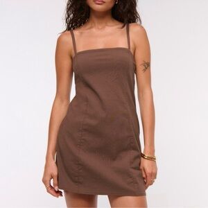 Abercrombie Bra Free Everyday Skort Brown